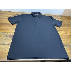 Olaya Sport Performance Polo Men’s Size 2XL Black Shirt